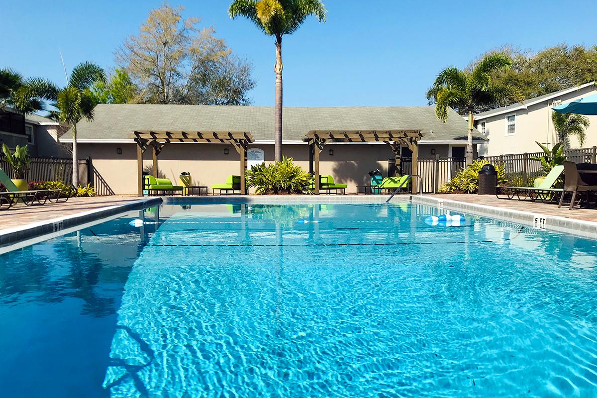 Escape the heat in our sparkling swimming pool.