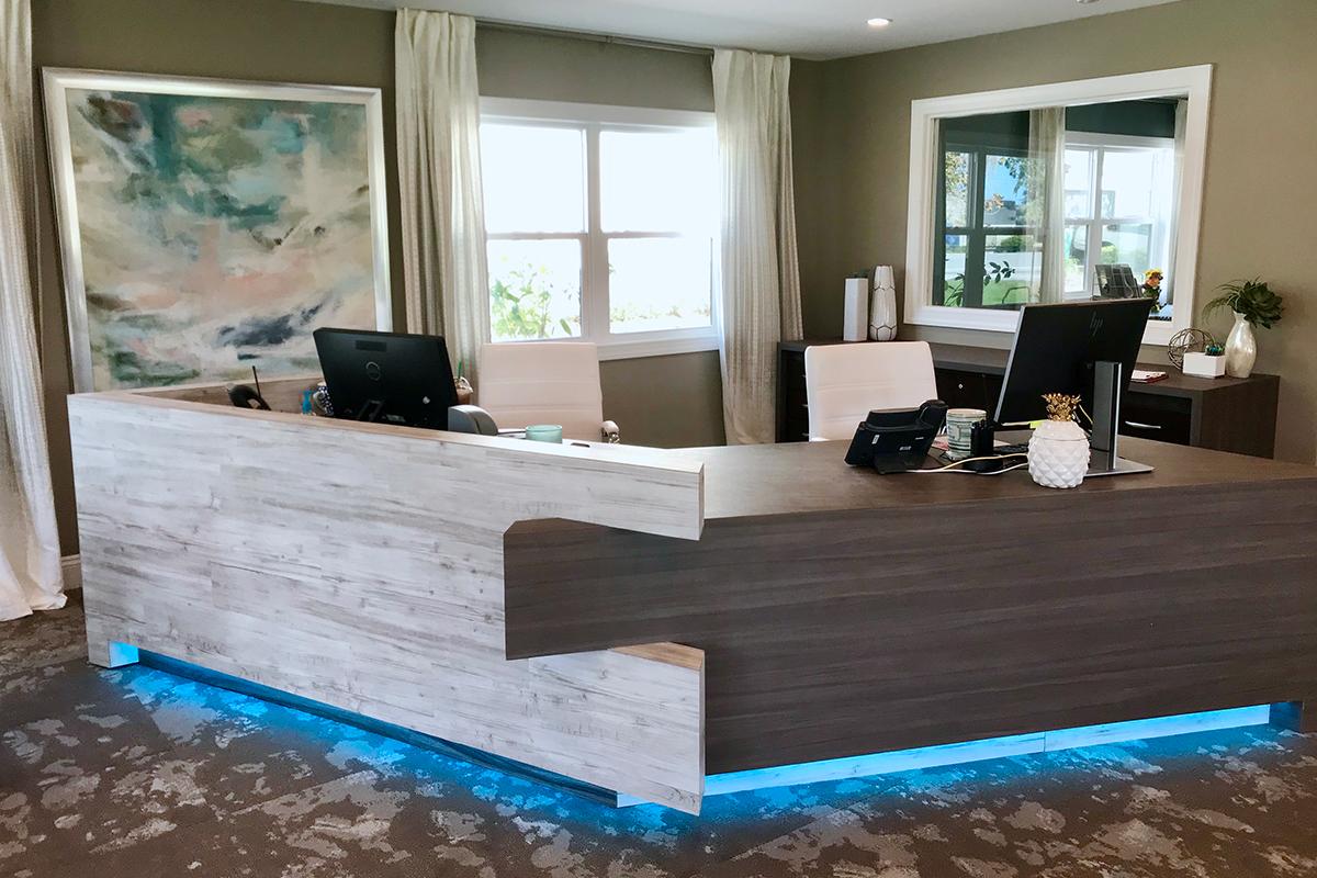 Come on into our newly renovated leasing center.