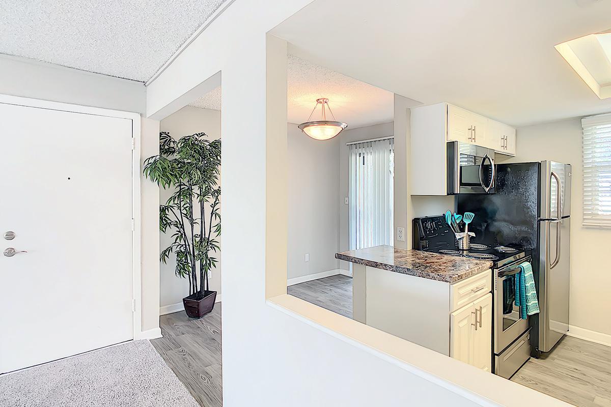 Spacious kitchens featuring a separate dining area.