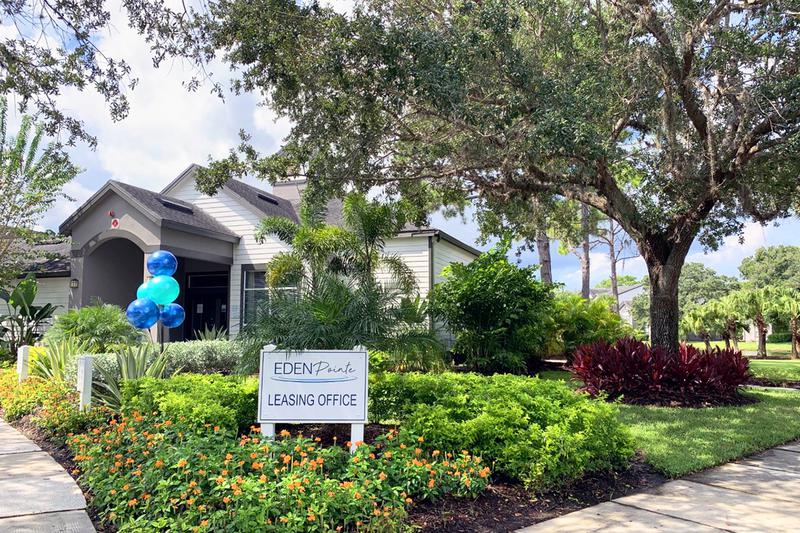 Office Exterior | Our friendly staff is waiting to help you find your new Bradenton apartment home.