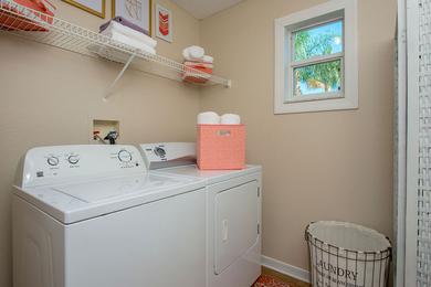 Laundry Room | All of our apartment homes come complete with full size washer and dryer appliances. 