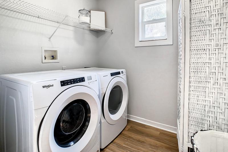 Laundry Room | Every apartment home has a laundry room with full size appliances.