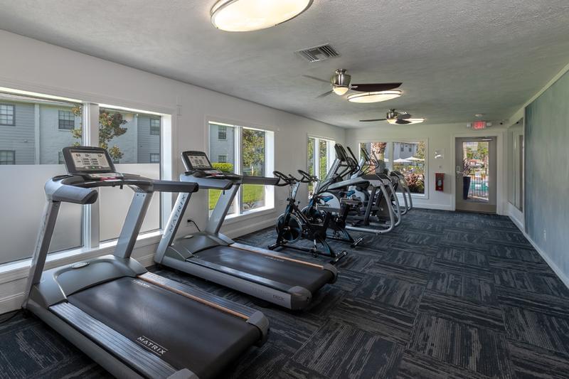 24-Hour Fitness Center | Get in your workout any time of day in our 24-hour fitness center.