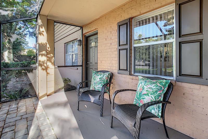 Private Patio | Enjoy the outdoors from your very own private patio.