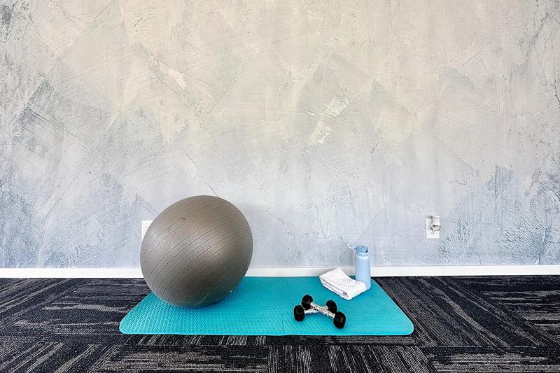Yoga Studio | Our 24-hour fitness center also features a yoga studio.