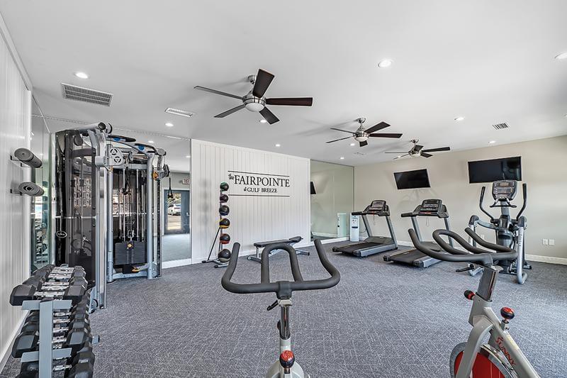State-of-the-Art Fitness Center | Out fitness center is fully equipped with state-of-the-art equipment.