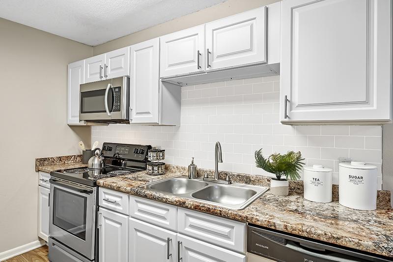 Subway Tile Backsplash | Enjoy a fresh new look in your kitchen with our subway tile backsplash.