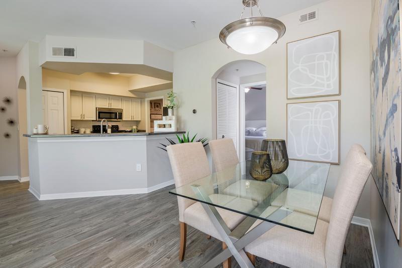 Dining Room | Your living room opens up to your separate dining room area located next to the kitchen.