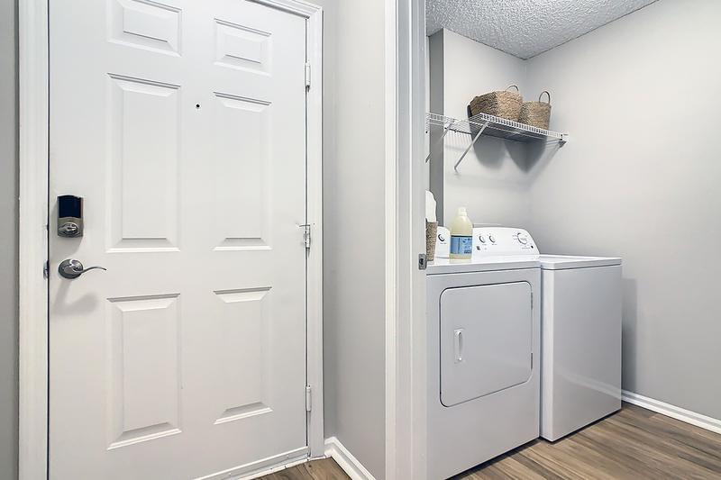 Laundry Room | Washer and dryers are included in all apartment homes.