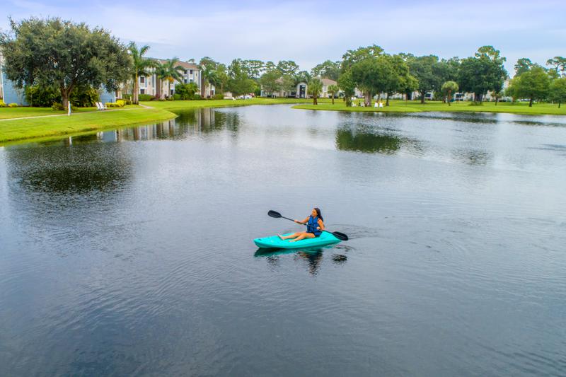 Kayaking | You'll love kayaking around our community in the lake.