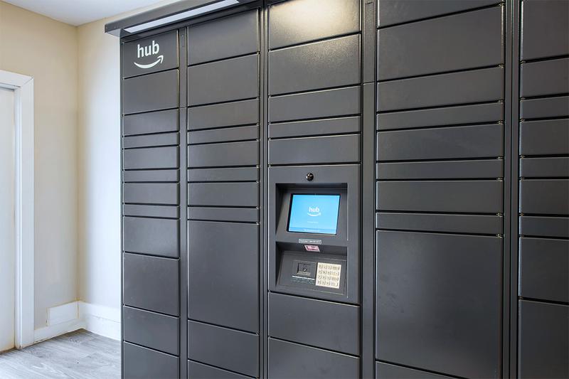 Amazon HUB Package Lockers | Retrieving your amazon packages just got easier with our Amazon hub package lockers!