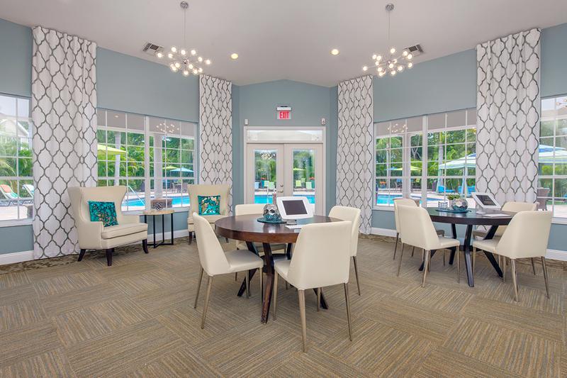 Leasing Office Interior | Our friendly leasing staff is waiting to help you find your next home! 