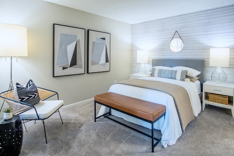 Bedroom | Spacious bedrooms large enough to accommodate a king-size bed, with large windows and walk-in closets.
