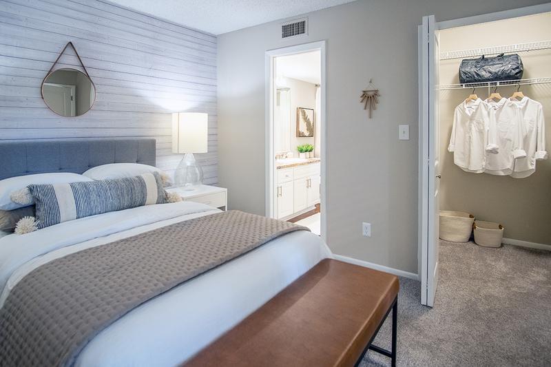 Master Suite | Master bedrooms feature private baths, walk-in closets and direct access to the lanai.