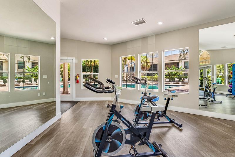 Cycling Bikes | If spinning is your thing, you'll love our cycling bikes located in the spin/yoga studio.