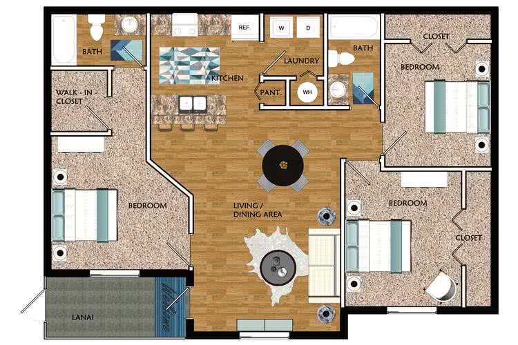 Apartment Floor Plans & Pricing Somerset Palms, Naples, FL