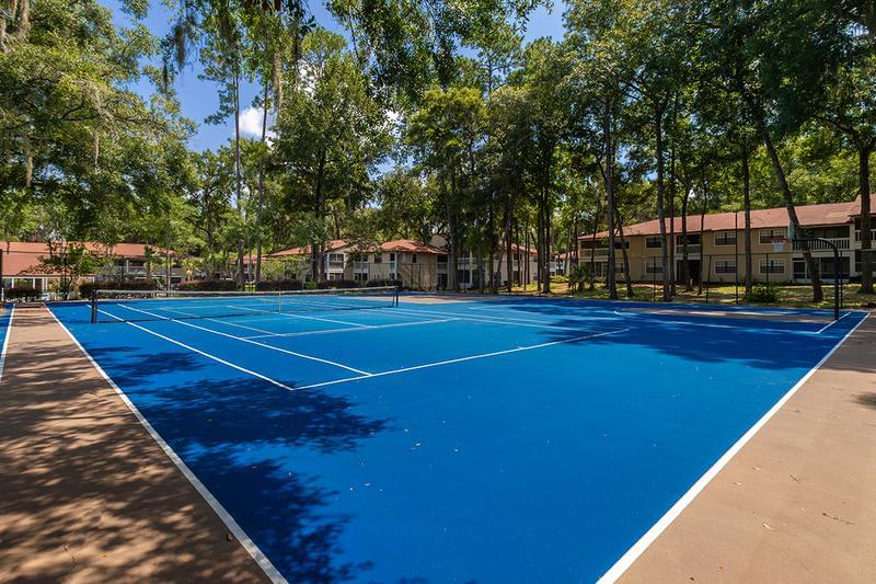 Tennis Court | Catch a game on our tennis court.