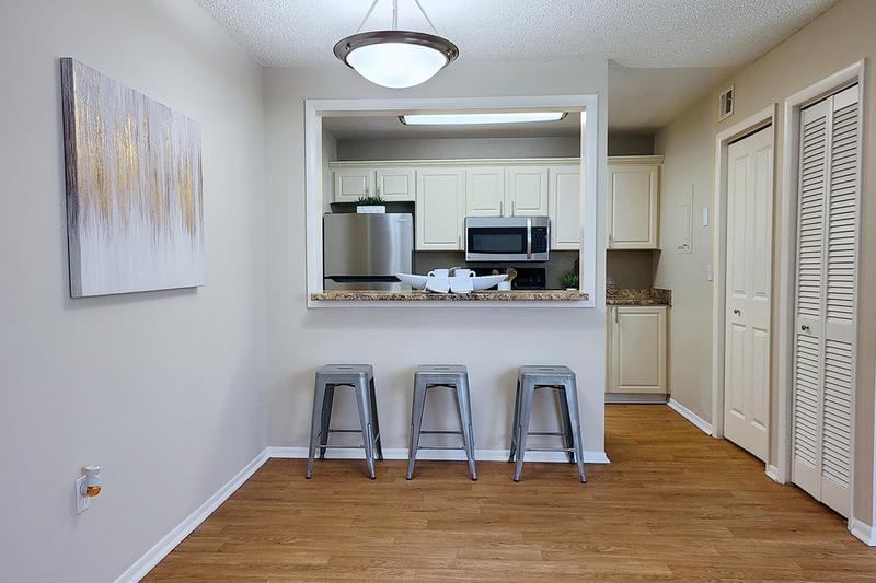 Open Kitchen & Dining Area | Our classic floor plans feature a separate dining area.