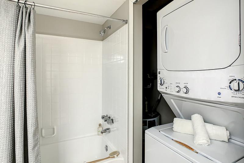 Washer & Dryer Included | Washer and dryer appliances are included for your convenience.