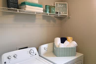 Full Size Washer & Dryer | Each apartment home features a full-size washer and dryer for your convenience. 