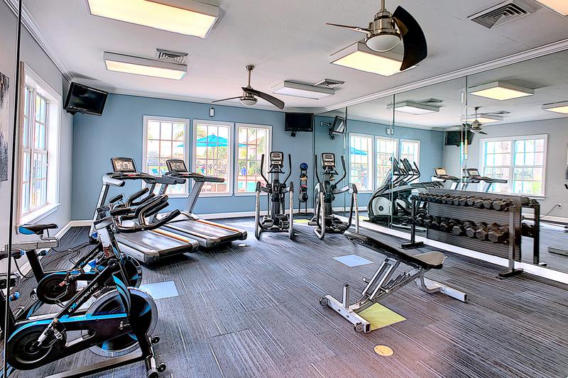 24-Hour Fitness Center | 24-hour Fitness Center our residents can enjoy everyday!
