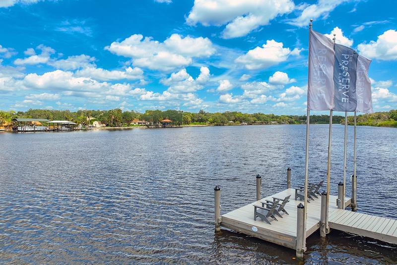 Fishing Pier on the Alafia River | Enjoy fishing from our very own fishing pier. 