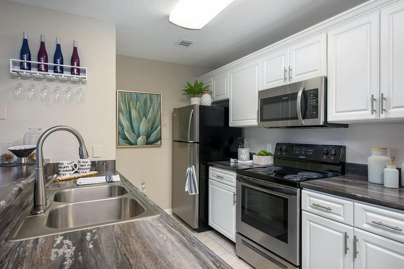 Stainless Steel Appliances | Our newly remodeled apartment homes feature stainless steel appliances.