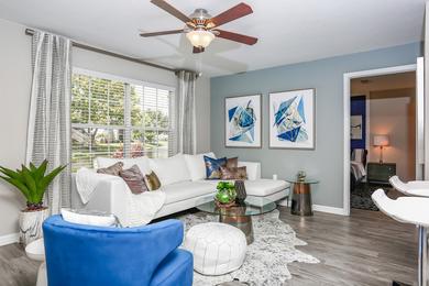 Living Room | We are excited to offer in-person tours of our beautiful community!