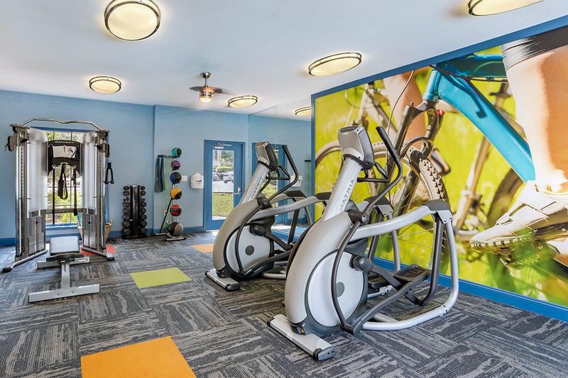Fitness Center | Get fit any time of the day at our 24-hour fitness center.