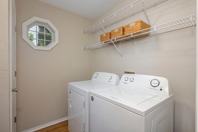 Laundry Room | All of our apartment homes feature full size washer and dryer appliances.