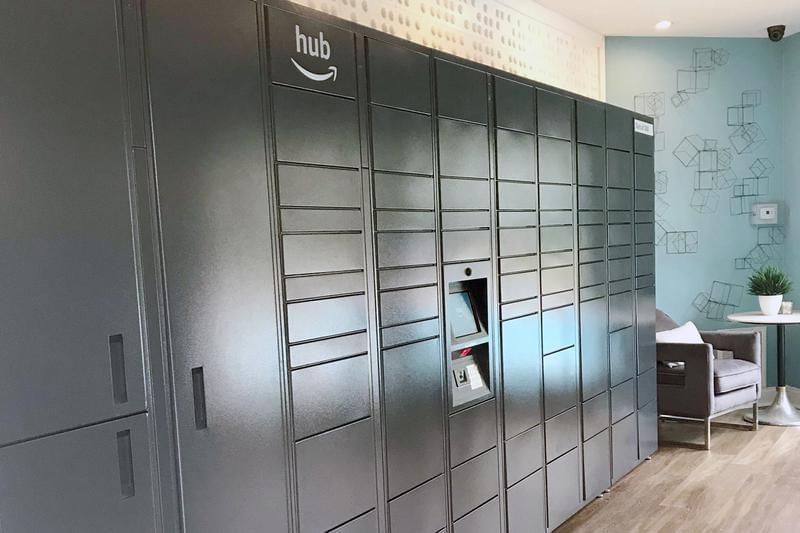 Amazon Hub Package Lockers | Retrieving your amazon packages just got easier with our Amazon hub package lockers!