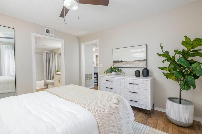 Master Bedroom | Master bedrooms feature an ensuite bathroom and a spacious walk-in closet.