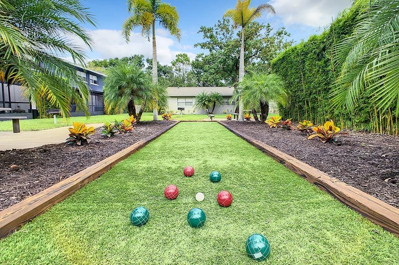 Bocce Ball | Enjoy a game of bocce with a friend or neighbor.