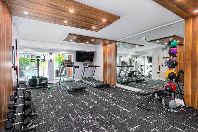 State-of-the-Art Fitness Center | Our state-of-the-art fitness center is stocked with all the equipment you need for a full body workout!