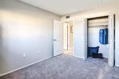 Bedroom | Spacious bedrooms featuring large closets.