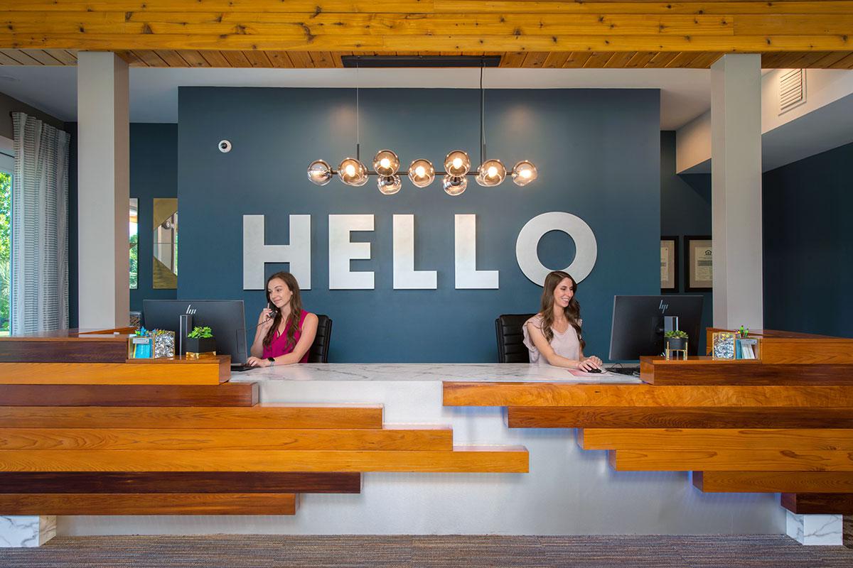 Our friendly staff is waiting to help you find your new apartment home.