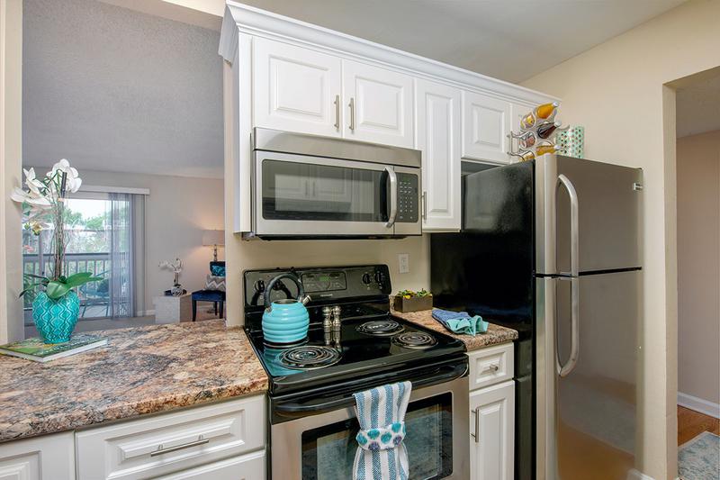 Stainless Steel Appliances | Your newly renovated kitchen includes stainless steel appliances.