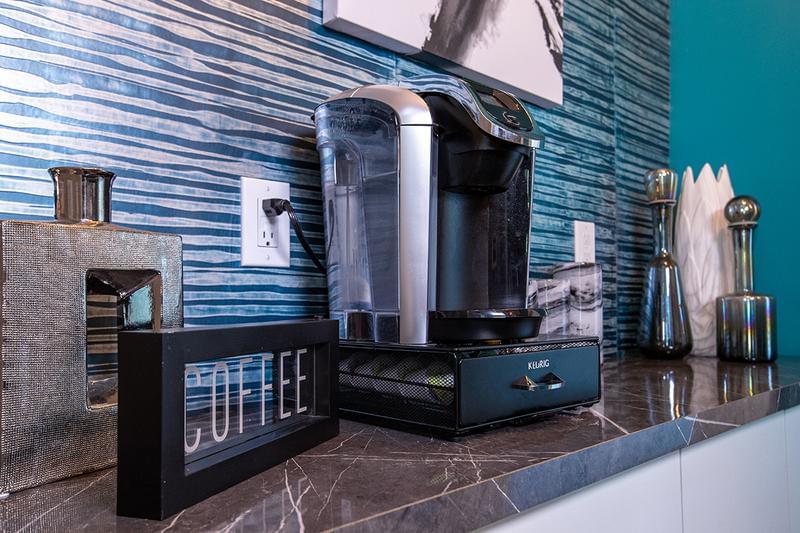 Complimentary Coffee Bar | Come on into the clubhouse for a cup of complimentary coffee.