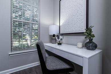 Office Nook | Your master bedroom is accompanied by an office nook.