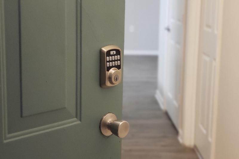 Bluetooth Smart Locks | A Bluetooth smart lock is included in every apartment home. Access your home with ease, no key needed!