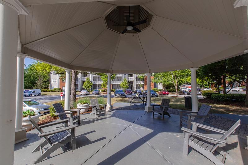 Picnic Area | Relax in the shade under our gazebo.
