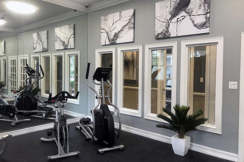 Fitness Center | Get fit in our fitness center featuring all the cardio and weight training equipment you need.
