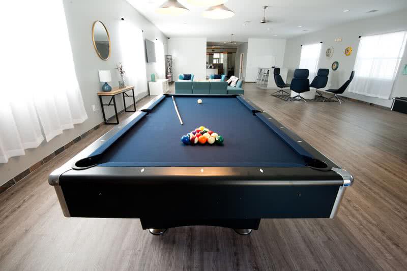 Billiards | Play a game of billiards in our clubhouse.