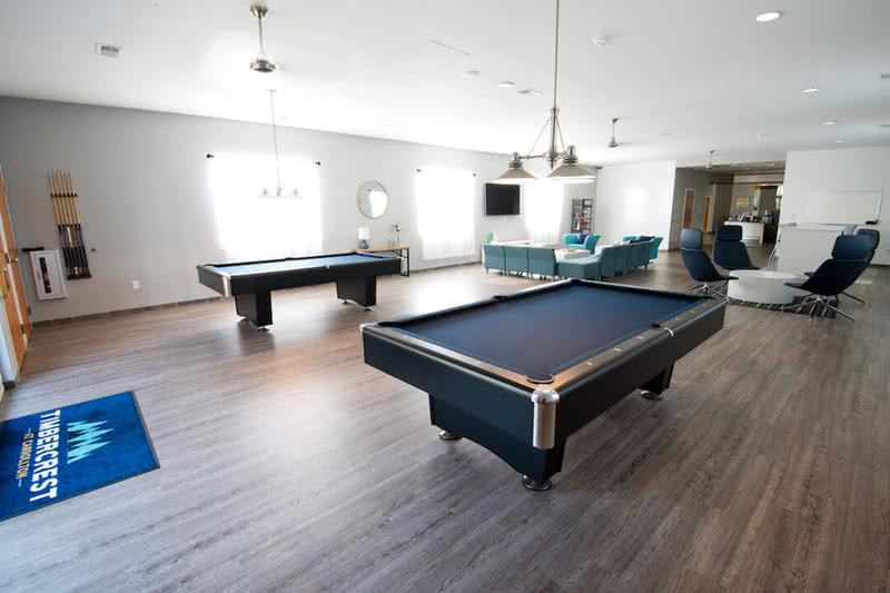 Billiards | Our clubhouse features two billiards tables.