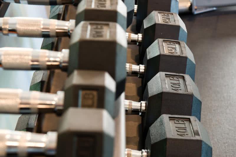 Weight Training Equipment  | Our fitness center is also stocked with weight training equipment so you can get that full body workout. *Brand New Fitness Center Coming Soon!