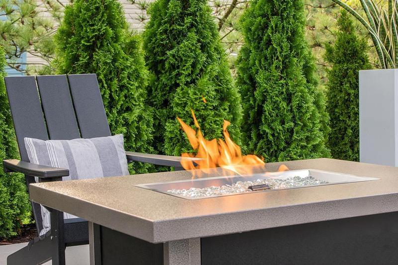 Poolside Fire Pit  | Enjoy the summer evenings at the new MAV poolside firepit! 