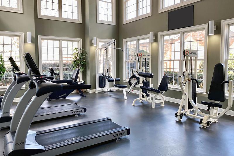 Fitness Center | Get fit in our state-of-the-art fitness center featuring treadmills, ellipticals, and weight training equipment.