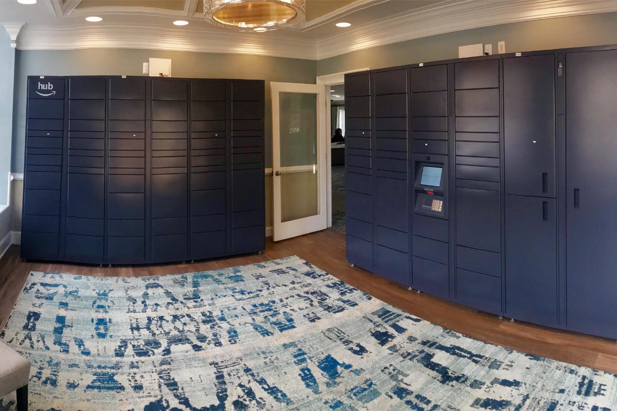 Receive your packages easily and efficiently with our brand new Amazon hub package lockers!