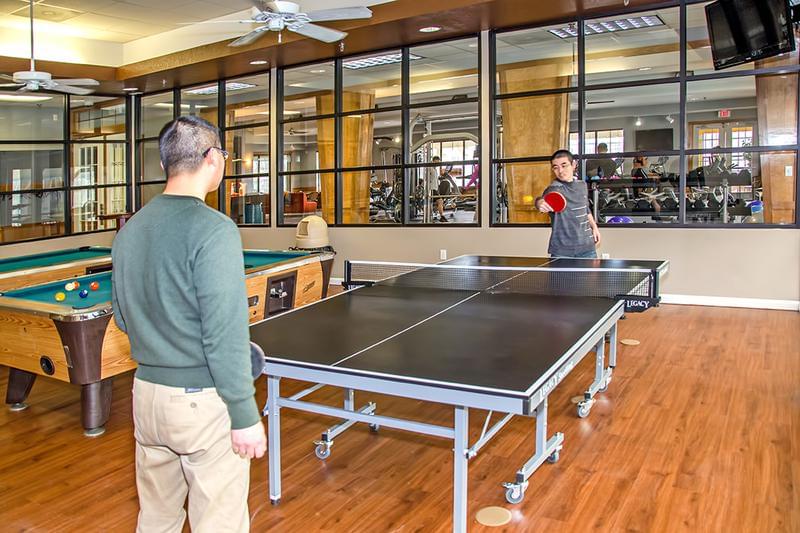 Game Room | Have fun in our game room featuring a ping pong table and billiards tables.