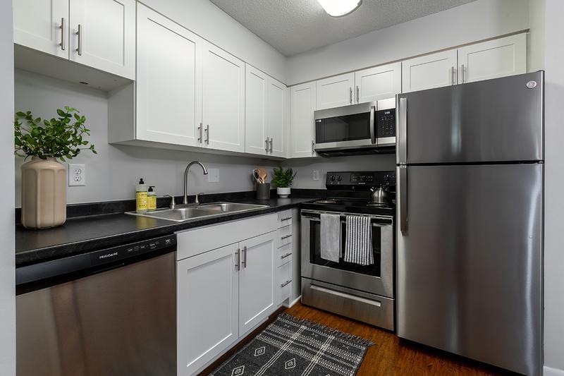 Stainless Steel Appliances | Each home comes with beautiful stainless steel appliances!